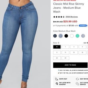 Fashion nova jeans